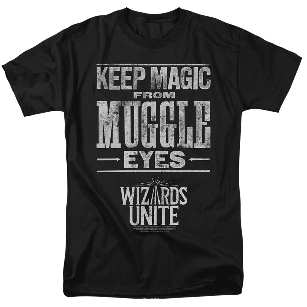 Trevco Men's Harry Potter Wizards Unite Hidden Magic Tee 1 Trevco Men's Harry Potter Wizards Unite Hidden Magic Tee