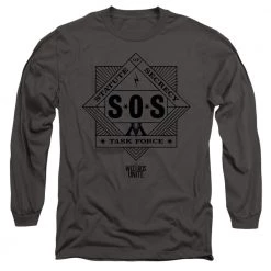 Trevco Men's Harry Potter Wizards Unite Sos Task Force Long Sleeve Tee