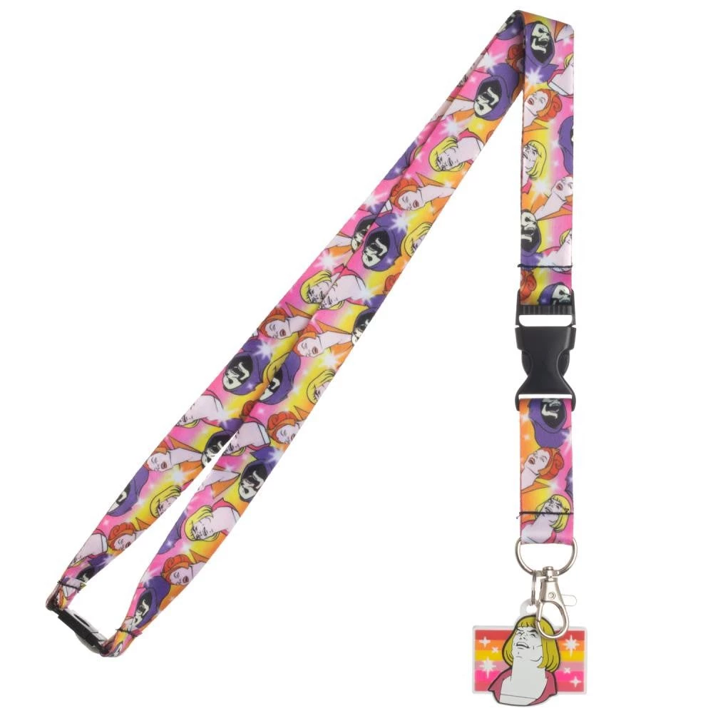 Bioworld Masters Of The Universe He-Man Meme Lanyard New 1 Bioworld Masters Of The Universe He-Man Meme Lanyard New