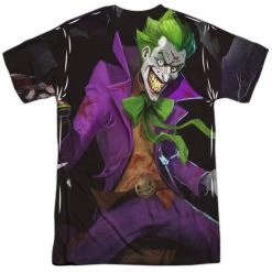 Trevco Men's Batman Batman Vs Joker Sublimated Tee New