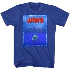American Classics Men's Jaws 8 Bit Terror Tee New