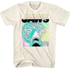 American Classics Men's Jaws Neon Waves Tee
