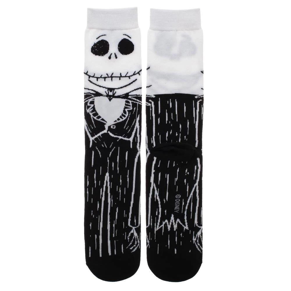 Bioworld New Disney The Nightmare Before Christmas Jack 360 Character Crew Socks 2 Bioworld New Disney The Nightmare Before Christmas Jack 360 Character Crew Socks