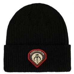Bioworld New Star Wars The Mandalorian Patch Beanie