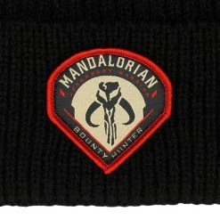 Bioworld New Star Wars The Mandalorian Patch Beanie