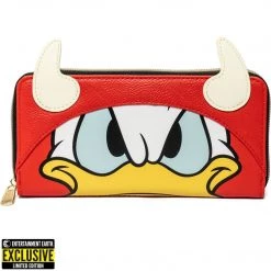 New Loungefly Disney Donald Duck Devil Cosplay Wallet - EE Exclusive