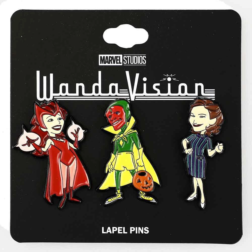 Bioworld Marvel Wanda Vision Lapel Pins 2 Bioworld Marvel Wanda Vision Lapel Pins