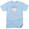 Trevco New Men's Looney Tunes Tweety Fade Tee