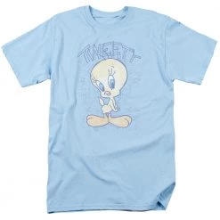 Trevco New Men's Looney Tunes Tweety Fade Tee