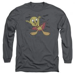 Trevco Men's Looney Tunes Vampire Tweety Long Sleeve Tee New