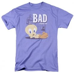 Trevco New Men's Looney Tunes Bad Puddy Tat Tee