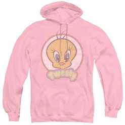 Trevco Men's Looney Tunes Retro Tweety Pullover Hoodie New
