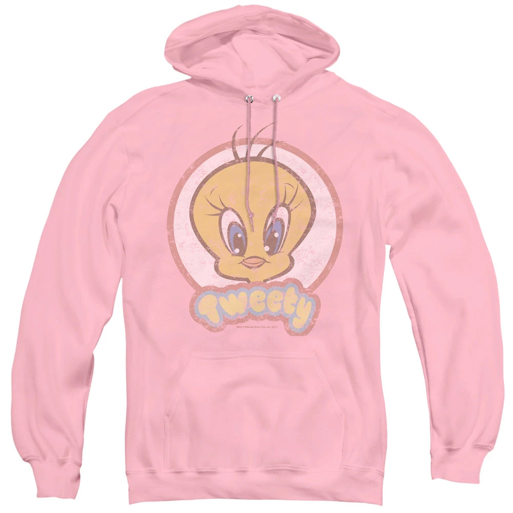 Trevco Men's Looney Tunes Retro Tweety Pullover Hoodie New 1 Trevco Men's Looney Tunes Retro Tweety Pullover Hoodie New