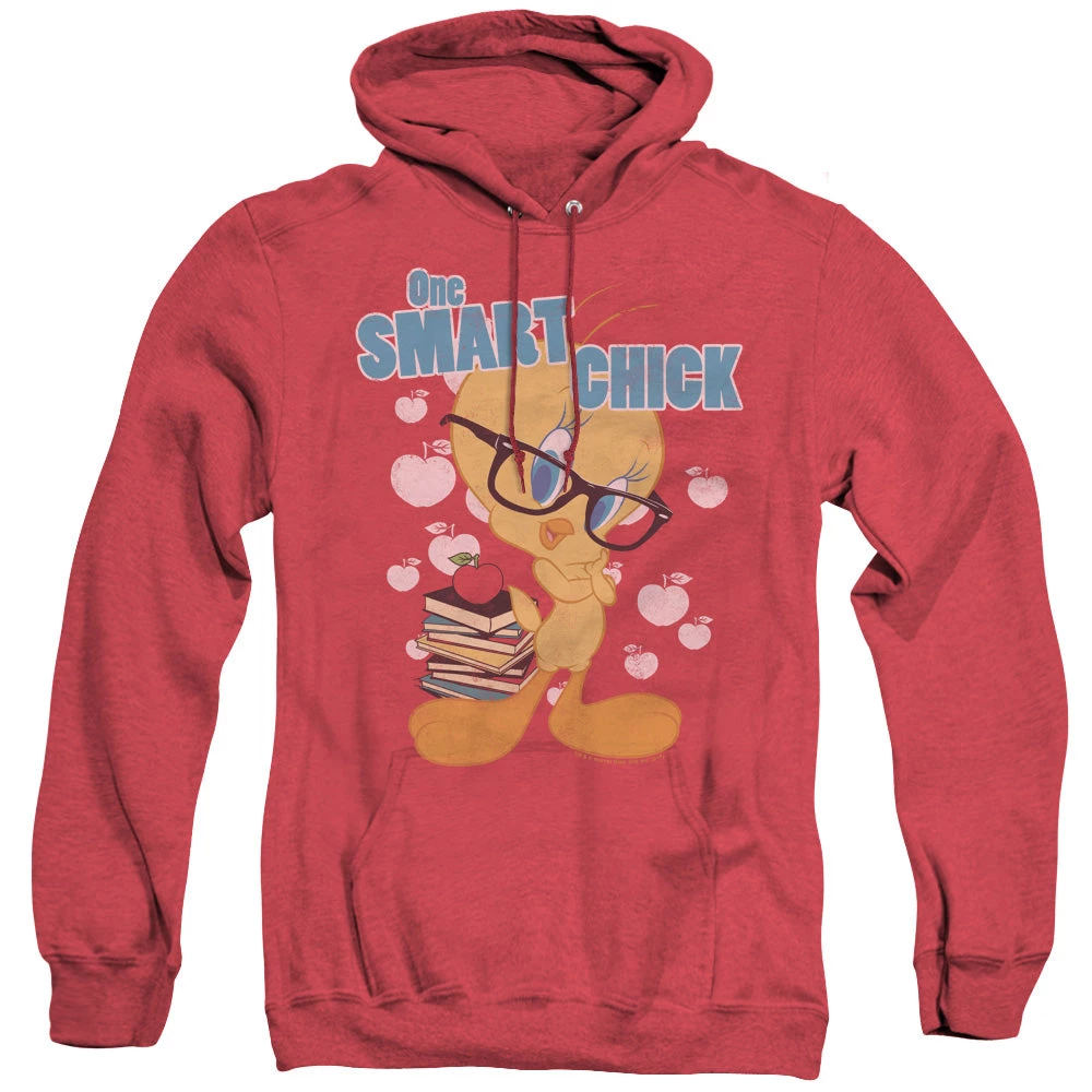 Trevco New Men's Looney Tunes One Smart Chick Heather Pullover Hoodie 1 Trevco New Men's Looney Tunes One Smart Chick Heather Pullover Hoodie