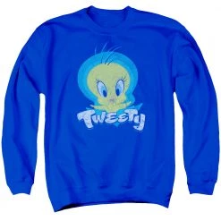 Trevco Men's Looney Tunes Tweety Swirl Sweatshirt