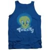 Trevco New Men's Looney Tunes Tweety Swirl Tank Top