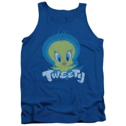 Trevco New Men's Looney Tunes Tweety Swirl Tank Top