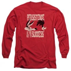 Trevco Men's Looney Tunes Persistence Long Sleeve Tee