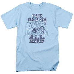 Trevco New Men's Looney Tunes Blue Gang Tee