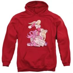 Trevco New Men's Looney Tunes Lola Present Pullover Hoodie