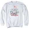 Trevco Men's Looney Tunes Holiday Sketch Sweatshirt New