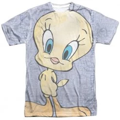 Trevco Men's Looney Tunes Tweety Girl Sublimated Tee