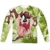 Trevco Men's Looney Tunes Taz Sublimated Long Sleeve Tee New