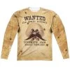 Trevco Men's Looney Tunes Wanted Sublimated Long Sleeve Tee