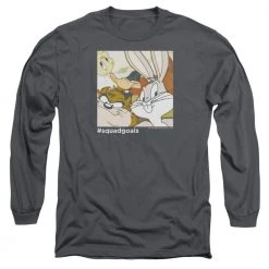 Trevco Men's Looney Tunes Squad Goals Long Sleeve Tee