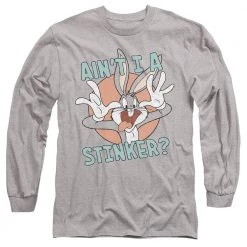 Trevco Men's Looney Tunes Ain'T I A Stinker Long Sleeve T-Shirt
