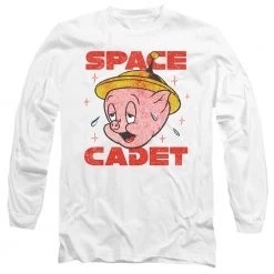 Trevco Men's Looney Tunes Space Cadet Long Sleeve Tee