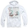 Trevco Men's Looney Tunes Vacation Forever Pullover Hoodie