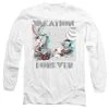 Trevco Men's Looney Tunes Vacation Forever Long Sleeve Tee