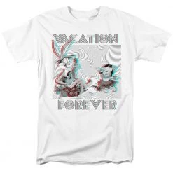 Trevco New Men's Looney Tunes Vacation Forever Tee
