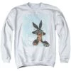 Trevco Men's Looney Tunes Graffiti Rabbit Sweatshirt