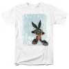 Trevco New Men's Looney Tunes Graffiti Rabbit Tee