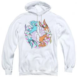 Trevco New Men's Looney Tunes Wacky Wabbit Pullover Hoodie