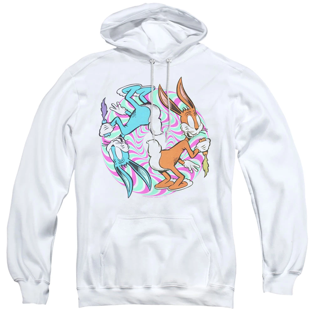 Trevco New Men's Looney Tunes Wacky Wabbit Pullover Hoodie 1 Trevco New Men's Looney Tunes Wacky Wabbit Pullover Hoodie