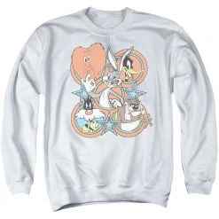 Trevco New Men's Looney Tunes Screen Stars Sweatshirt