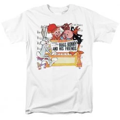 Trevco Men's Looney Tunes Bugs And Friends Tee