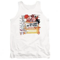 Trevco Men's Looney Tunes Bugs And Friends Tank Top New