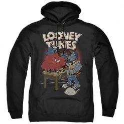 Trevco Men's Looney Tunes Dj Looney Tunes Pullover Hoodie New