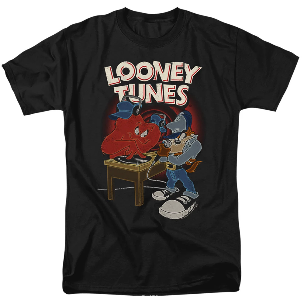 Trevco Men's Looney Tunes Dj Looney Tunes Tee New 1 Trevco Men's Looney Tunes Dj Looney Tunes Tee New