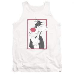 Trevco Men's Looney Tunes Sylvester Tank Top