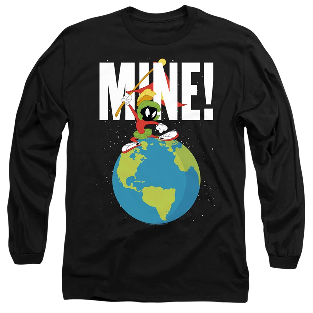 Trevco Men's Looney Tunes Mine Long Sleeve Tee 1 Trevco Men's Looney Tunes Mine Long Sleeve Tee