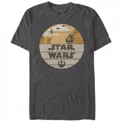 Fifth Sun Men's Star Wars The Last Jedi Bb-8 Tee New