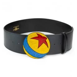 Buckle-Down Disney Pixar Glitter Pixar Luxo Ball Enamel Cast Buckle Pu Strap Belt New