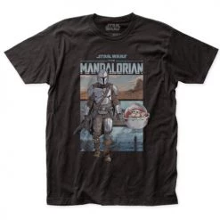 Impact Men's Star Wars The Mandalorian Mando Traveling Tee New