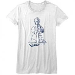 American Classics Women's Mega Man Blueprint Tee