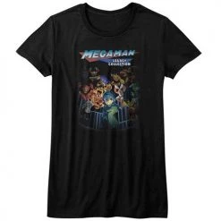 American Classics Women's Mega Man Legacy Collection Tee New